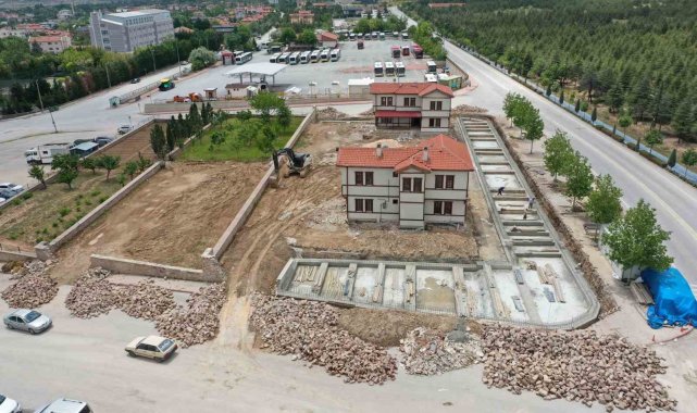 Meram Şehir ve Yaşam Kültürü Müzesi hızla yükseliyor