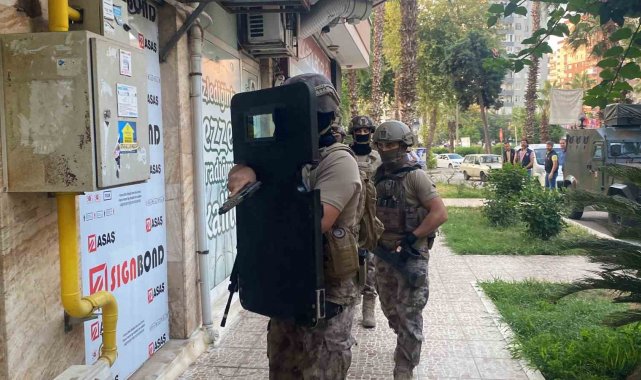 Mersin merkezli 5 ilde organize suç örgütüne operasyon: 36 gözaltı kararı