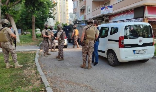 Mersin merkezli 5 ilde suç örgütü operasyonu: 36 gözaltı kararı