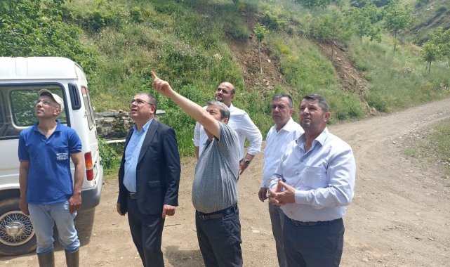 Milletvekili Karakoz, Köşk'te kestane üreticileri ile buluştu