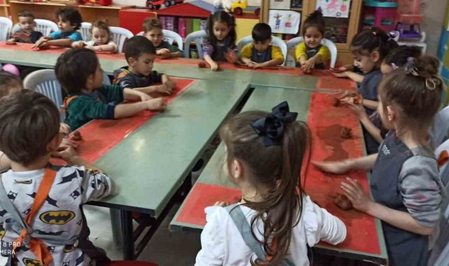Minikler bu proje ile milli ve manevi değerleri öğrendi