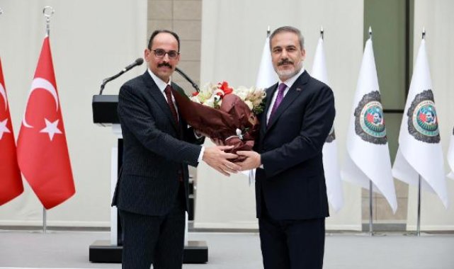 MİT Başkanı Kalın, görevi devraldı
