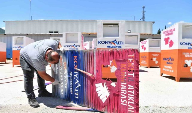 Mobil atık kumbaralarının üretimini için atölye kuruldu