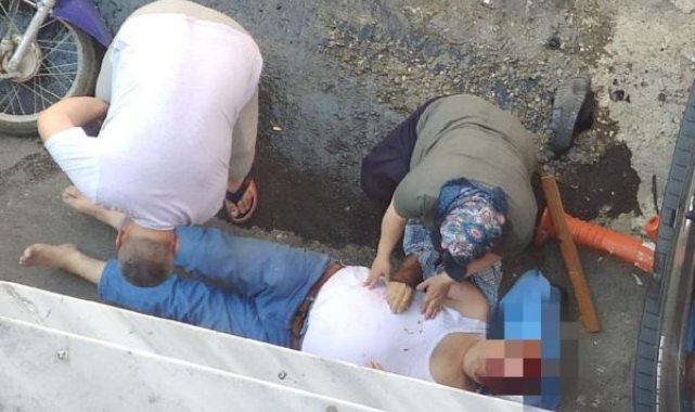 Motosikletliye çarpan sürücü aracını bırakıp kaçtı