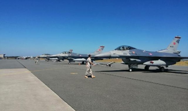 MSB: 'Air Defender 23 Tatbikatı'na katılacak 3 adet F-16 uçağımız Almanya'ya ulaştı
