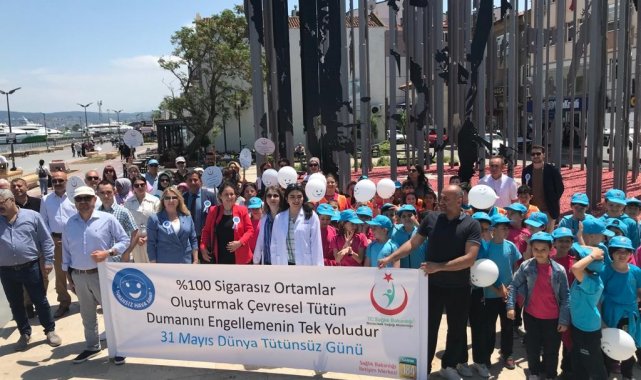 Mudanya'da izmaritler toplandı