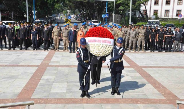 Muğla'da jandarma 184. yaşını kutladı