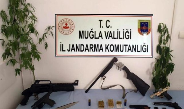 Muğla'da silah kaçakçılığı operasyonunda 2 tutuklama
