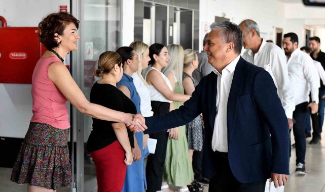 Muratpaşa Belediyesi'nde bayramlaşma