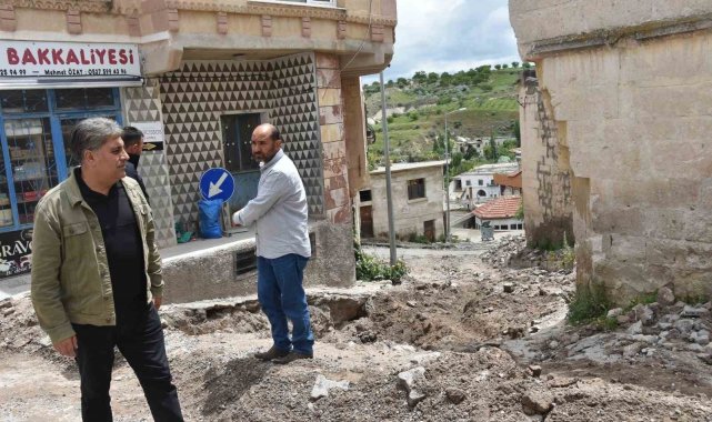 Nevşehir'de selin yaraları sarılıyor