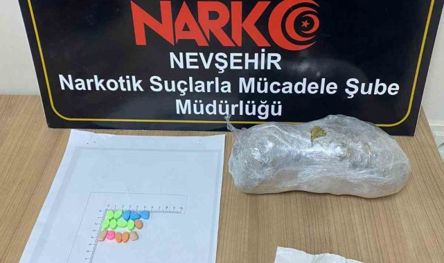 Nevşehir'de uyuşturucu taciri 5 kişi tutuklandı