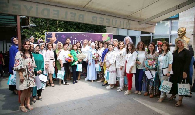 NİLSEM kursiyerlerinin eserleri göz kamaştırdı