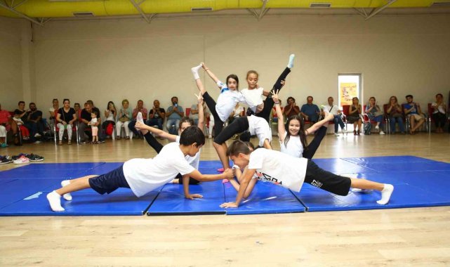 Nilüfer'de sporla ve sanatla dolu bir yaz tatili