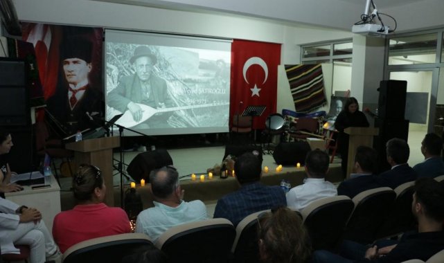 Öğrenciler halk ozanı Aşık Veysel'i andı