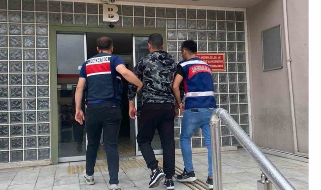 On altı yıl hapis cezası ile aranıyordu, Germencik'te yakalandı