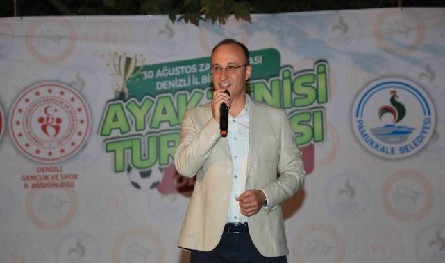 Pamukkale Belediyesi Ayak Tenisi Şenliği başlıyor