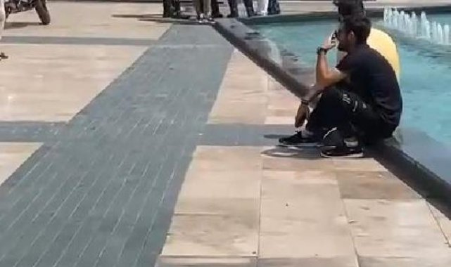 Polisi görünce namaz kılan gencin duyma ve zihinsel engelli olduğu ortaya çıktı