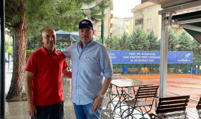 Prof. Dr. Ayhan Kızıl T400 Masters Tenis Turnuvası'nda 6. yıl heyecanı