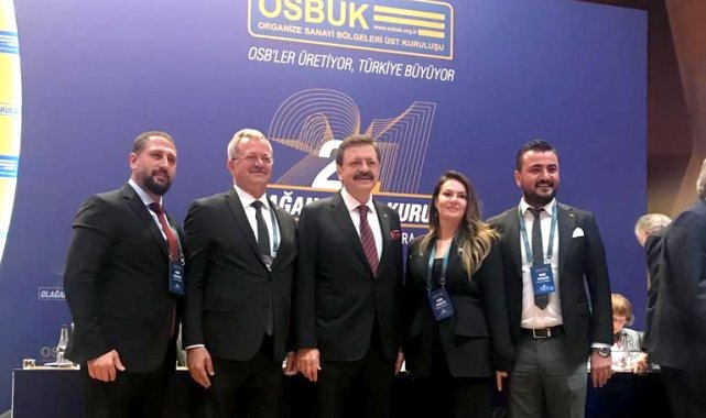 Sabri Tekli OSBÜK yönetiminde