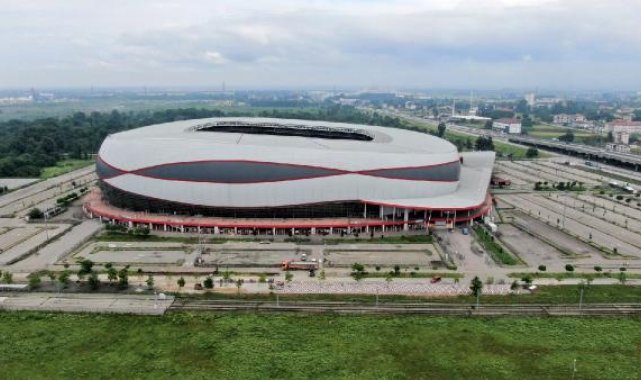 Samsun 19 Mayıs Stadı milli maça hazırlanıyor