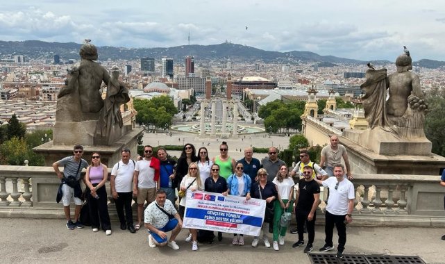Samsun Gençlik ve Spor Müdürlüğü çalışanlarına İspanya'da eğitim