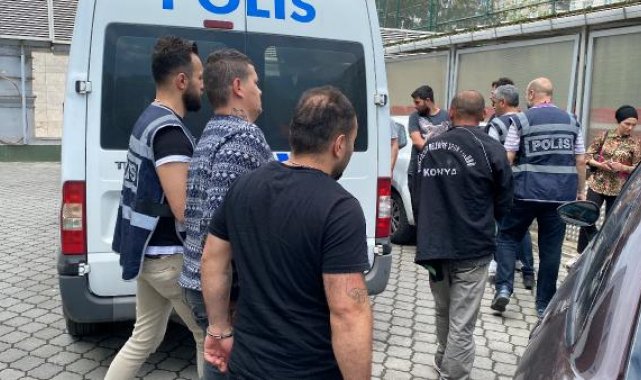 Samsun'da aranan şahıslara yönelik operasyon; 26 gözaltı