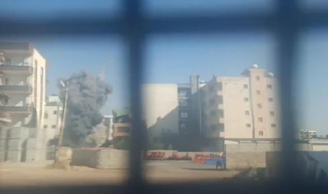 Şanlıurfa'da inşaat kazısında patlamamış havan mermisi bulundu