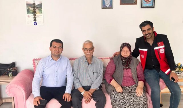 Şehit Fikret Son'un şahadetinin yıl dönümünde ailesine anlamlı ziyaret