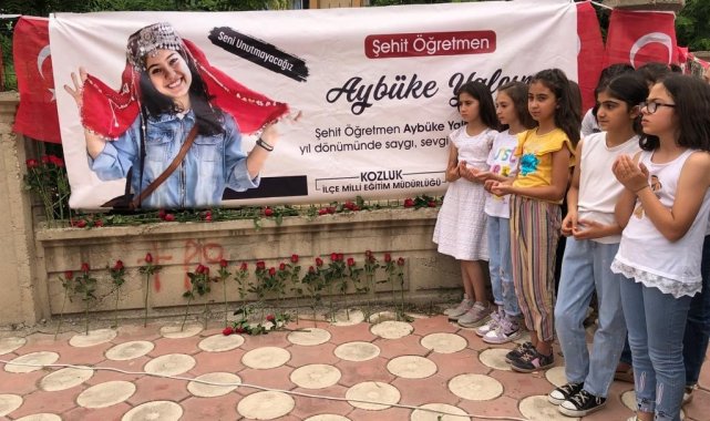 Şehit öğretmen Şenay Aybüke Yalçın Batman'da anıldı