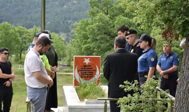 Şehit Şerife Özden Kalmış kabir başında anıldı