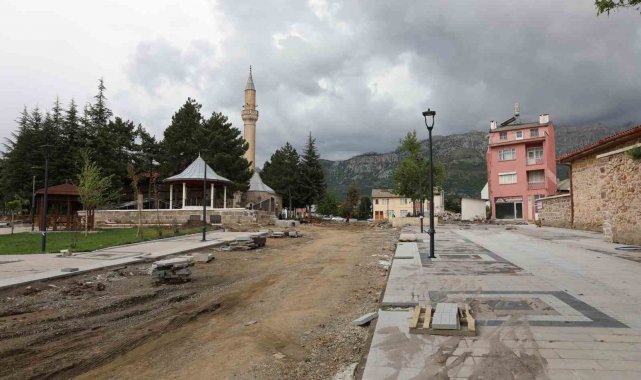 Seyyid Harun Veli Çevre Düzenlemesi 2. etap çalışmaları sürüyor
