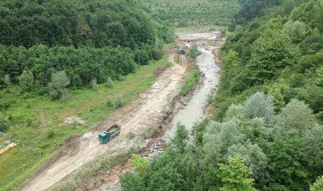 Sinop'ta zarar gören drenaj sistemi onarılıyor