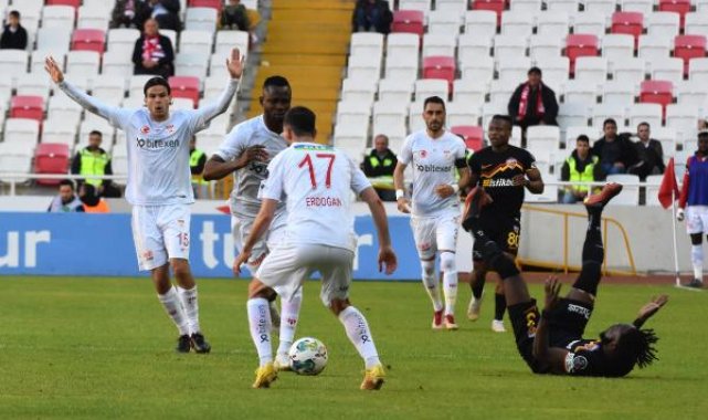 Sivasspor - Kayserispor: 1-1