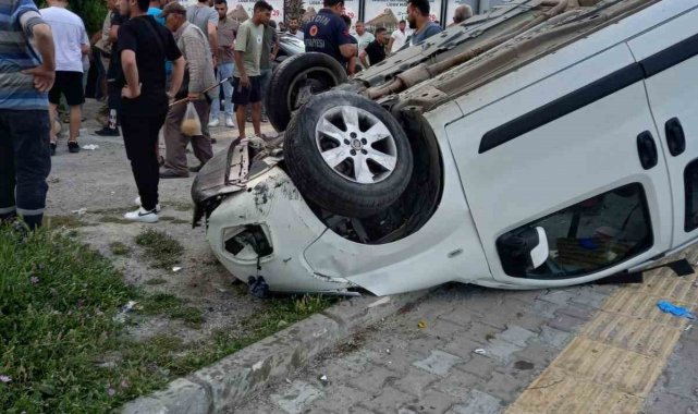 Söke'de trafik kazası: 1'i çocuk 5 yaralı