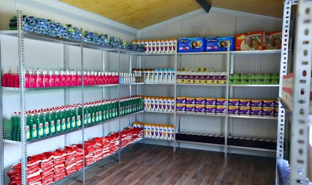 Sosyal marketten 20 bin depremzede ücretsiz yararlanıyor