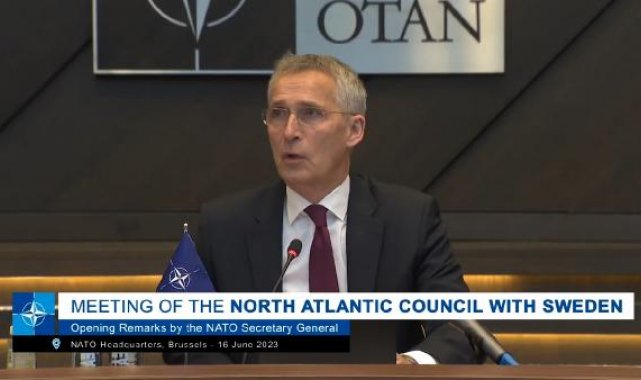 Stoltenberg: Bugün NATO Vilnius Zirvesi'ne zemin hazırlayacağız