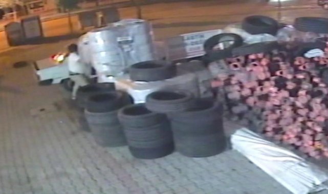 Sulama borusu çalan 2 hırsızlık şüphelisi yakalandı