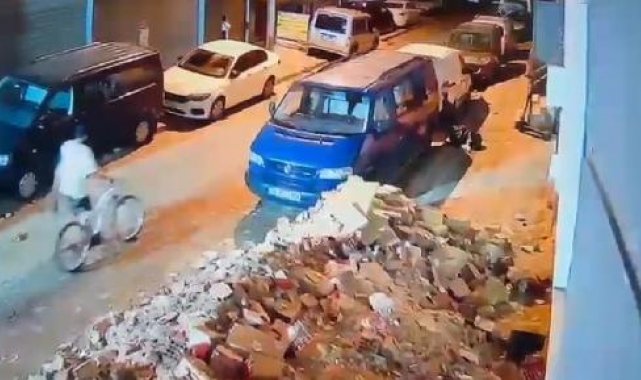 Sultangazi'de ilginç hırsızlık; bisikleti bıraktı skuteri çaldı