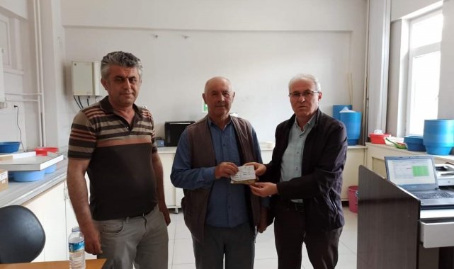 Sungurlu'da ilk arpa ürünü borsaya geldi