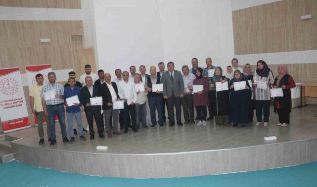 Sünnetci'den personele teşekkür plaketi