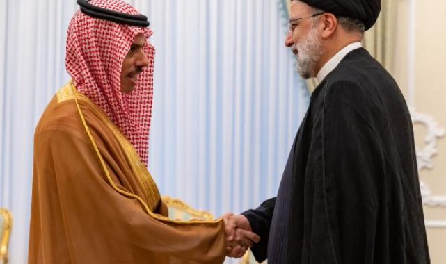 Suudi Arabistan Dışişleri Bakanı Farhan, İran Cumhurbaşkanı Reisi ile görüştü