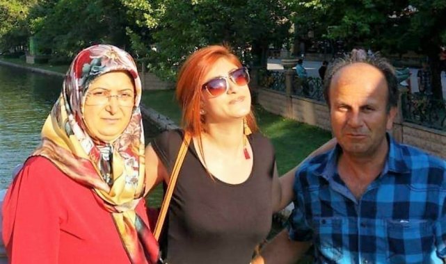 Takla atan araçta anne öldü, baba ile kızı yaralandı