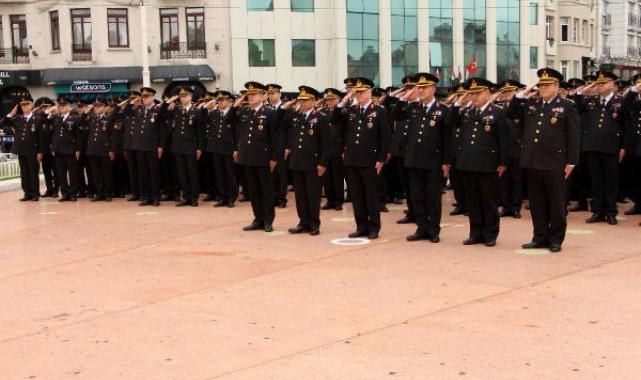 Taksim'de Jandarma Teşkilatının 184'üncü kuruluş yıldönümü kutlandı