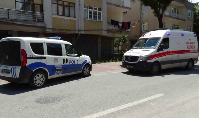 Tartıştığı eşinin üzerine kaynar su döktü
