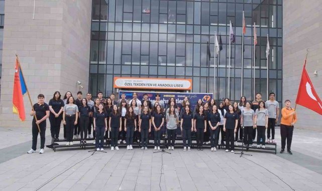 Tekden Koleji'den Kayseri için anlamlı klip