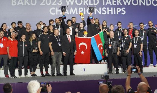Tekvando Milli Takımı, tarihinde ilk kez dünya şampiyonu oldu