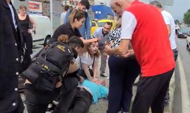Terminalde kalp masajıyla hayata döndürüldü; o anlar kamerada