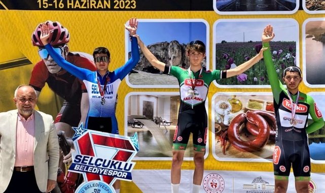 Torku Şekersporlu pedallardan üç şampiyonluk