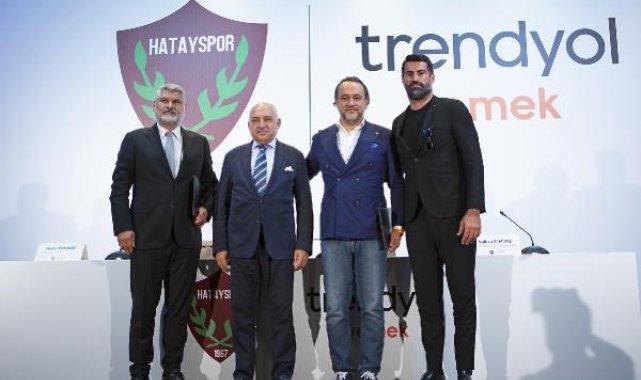 Trendyol Yemek, Hatayspor'un forma göğüs sponsoru oldu
