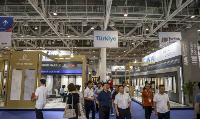 Türk doğal taş ihracatçıları Çin'de hedef büyüttü